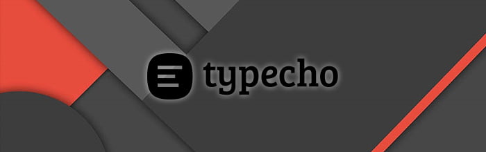 欢迎使用 Typecho